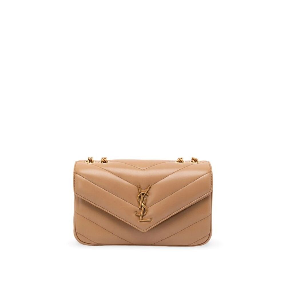 Saint Laurent Women Loulou Small In Matelasse Lambskin